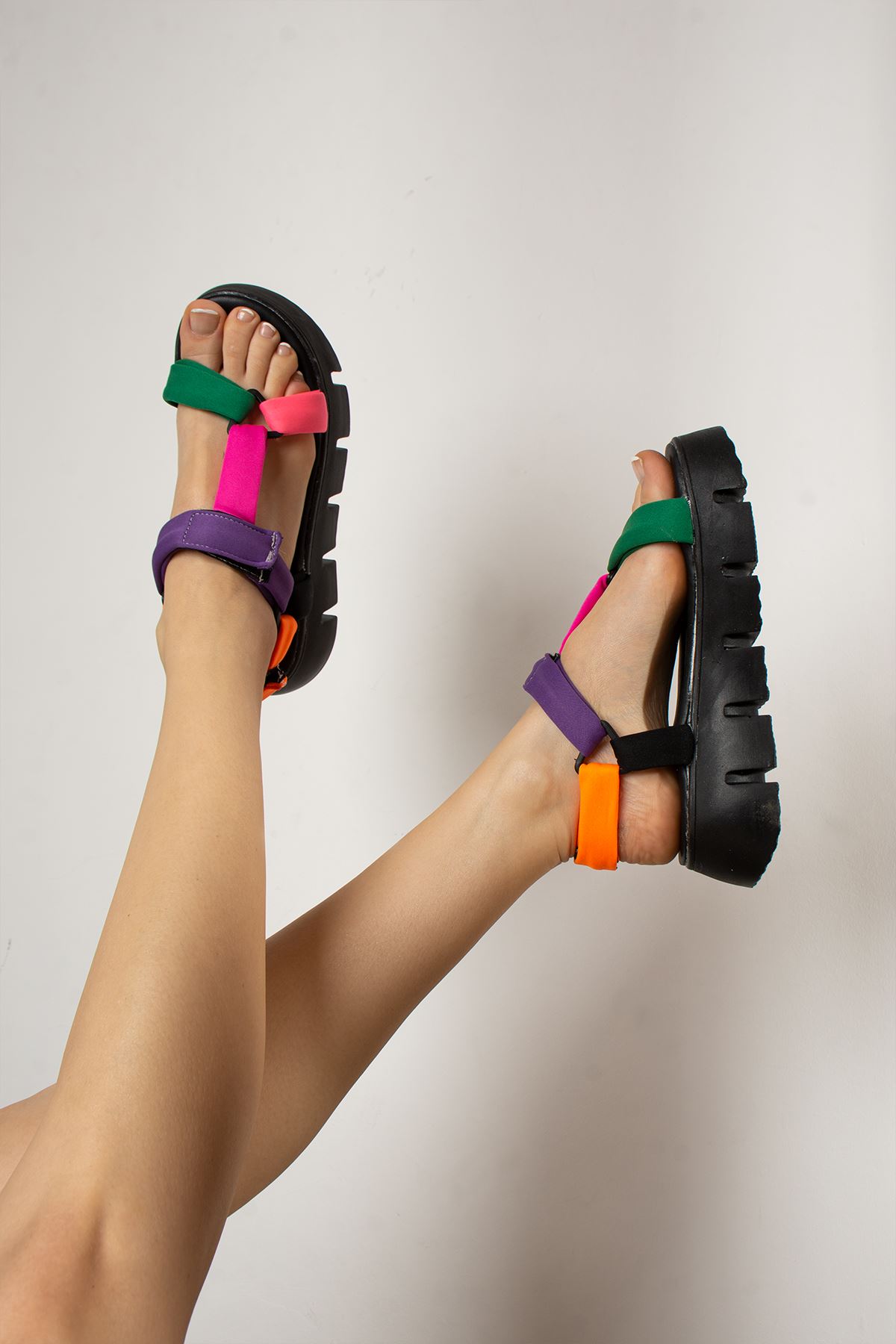 Chiara CIrtlı Multi Renk Kadın Sandalet